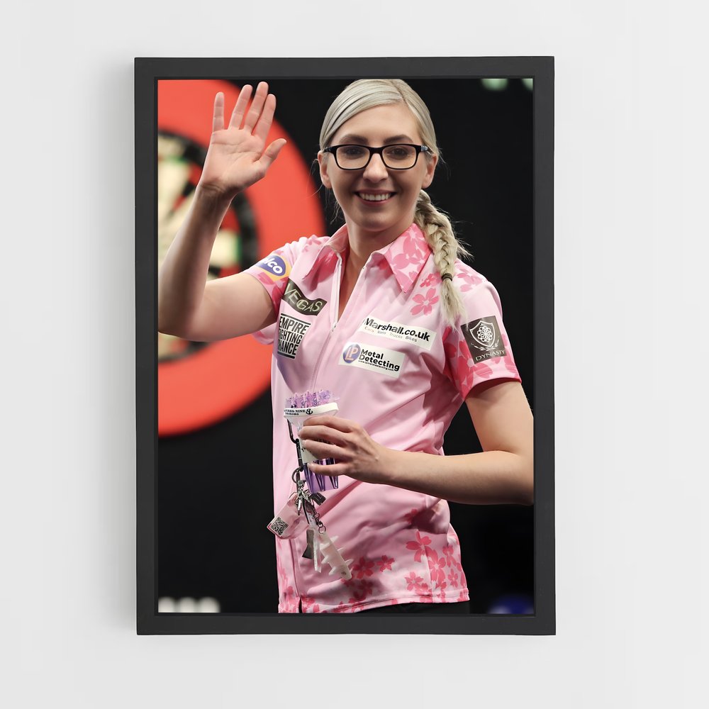 Poster La Magicienne en Rose – affiche Fléchettes (vue 2)
